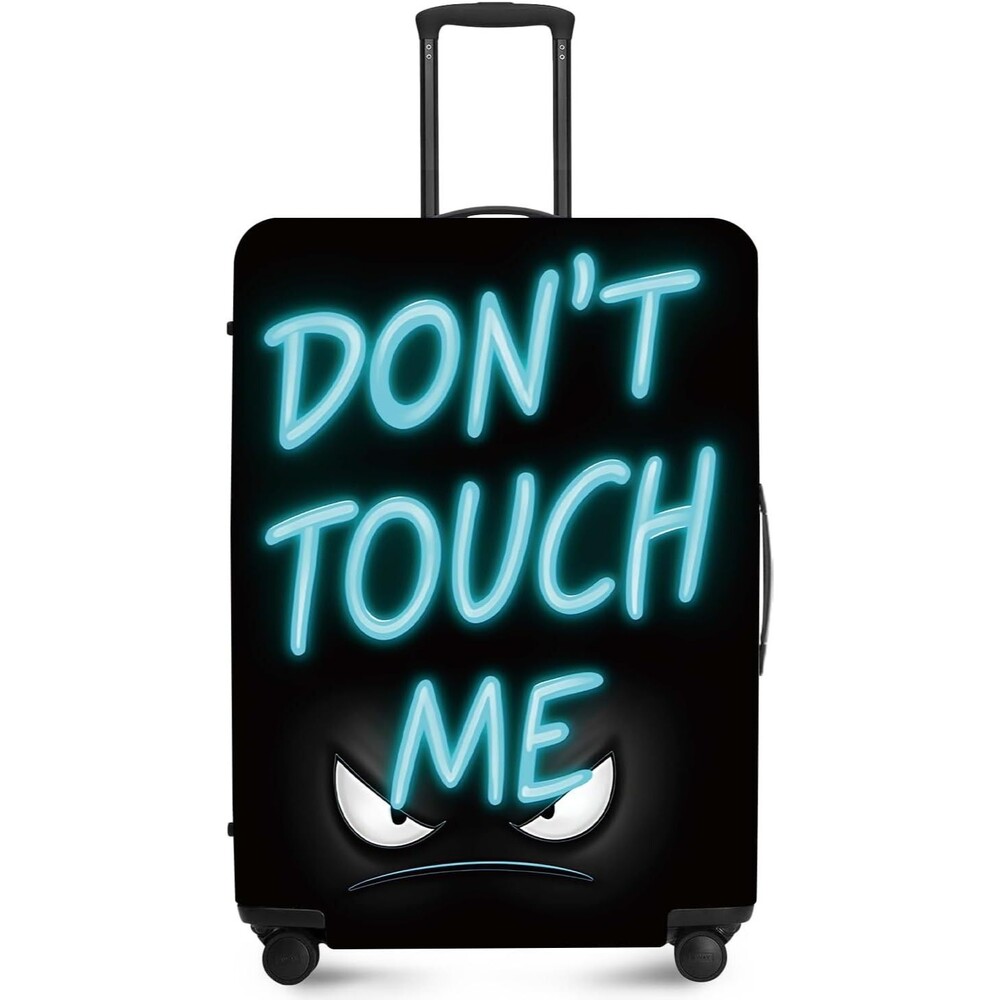 ANNA QUEEN Blue Luggage Cover Suitcase Protector, Fits 26-28in